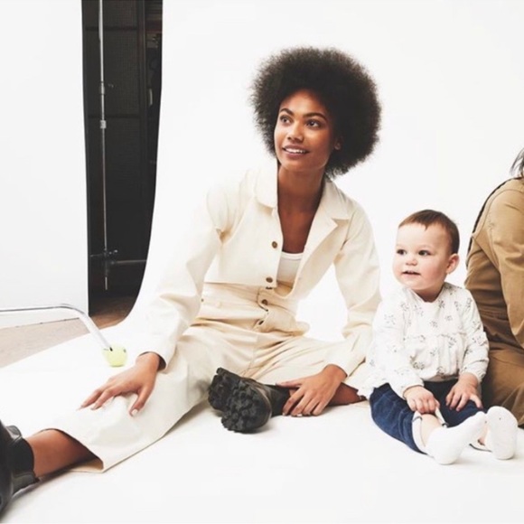 The Only Jane Jump One Jumpsuit in Ecru Denim size 6 like new condition - Picture 8 of 8